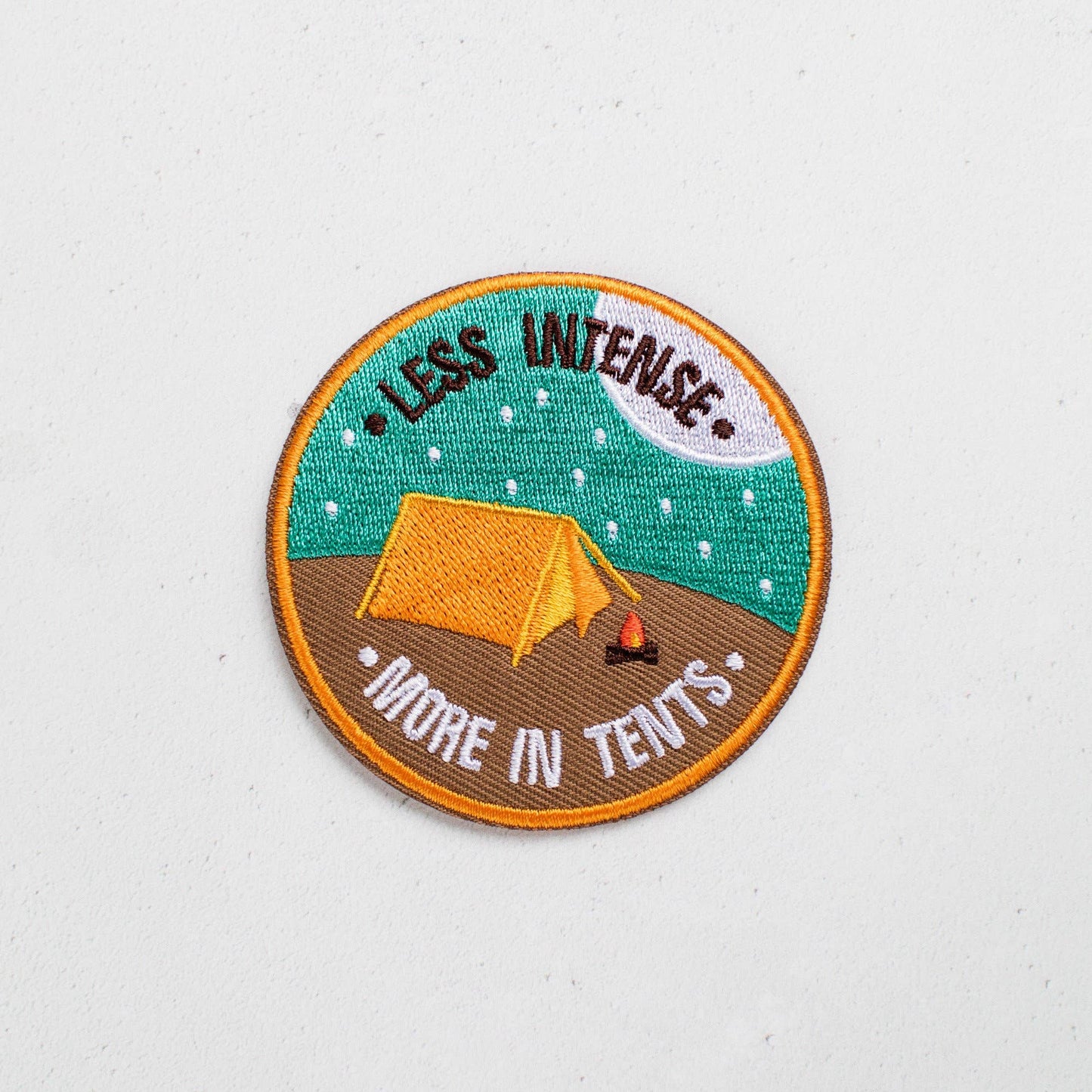 Less Intense, More In Tents Patch
