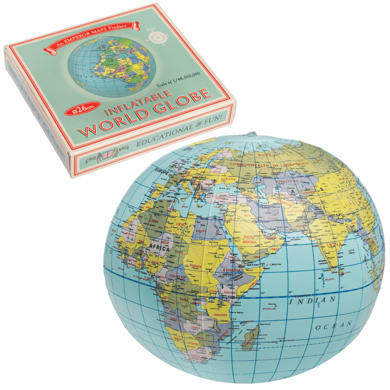 Inflatable World Globe