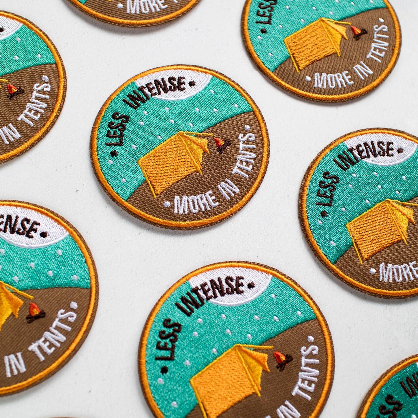 Less Intense, More In Tents Patch