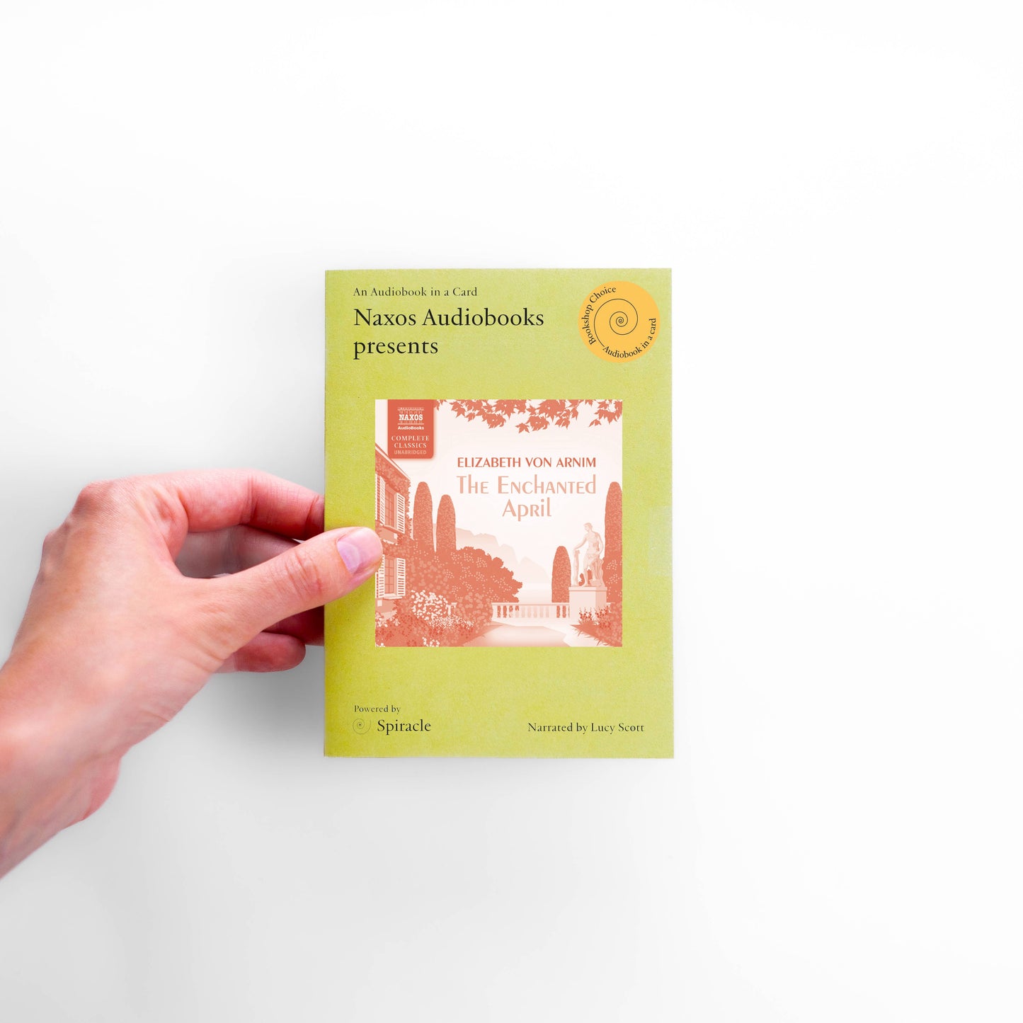 Audiobook In A Card: The Enchanted April