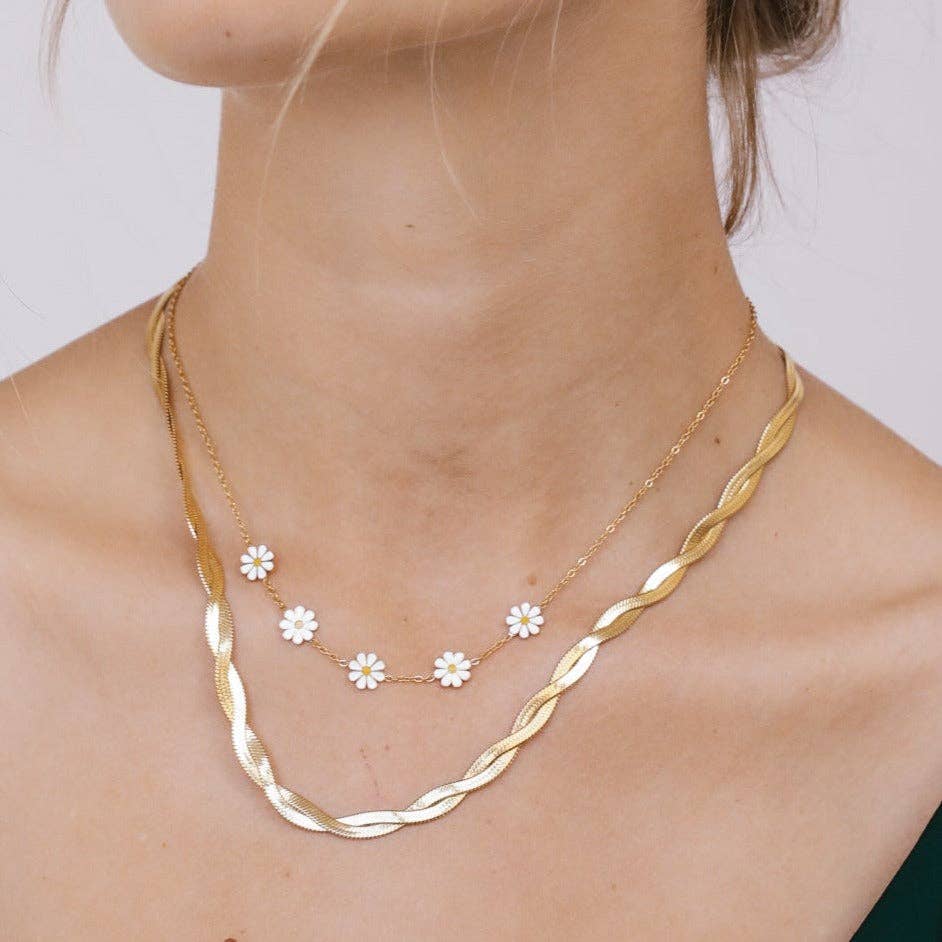 Braided Nassau Necklace | Waterproof