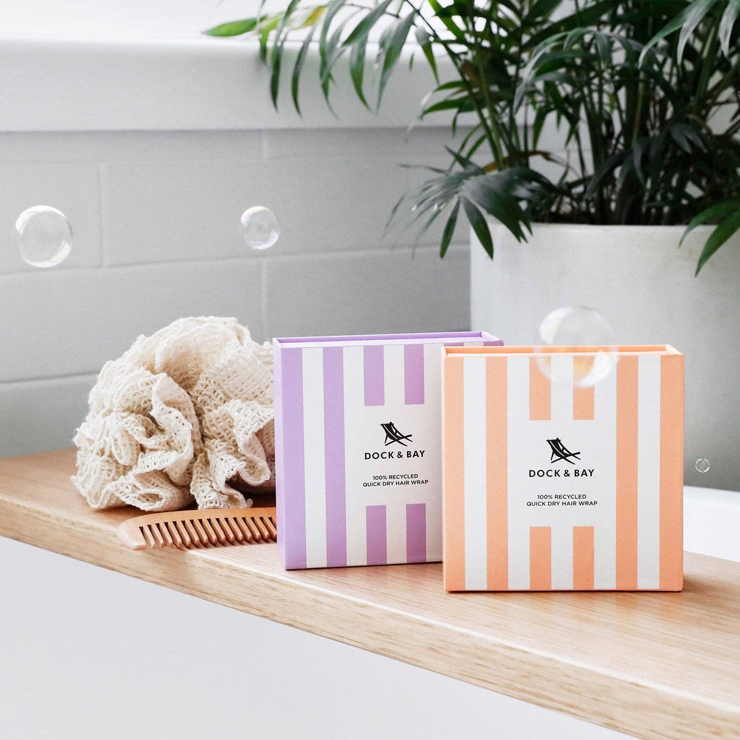 Dock & Bay Hair Wraps | Lombok Lilac