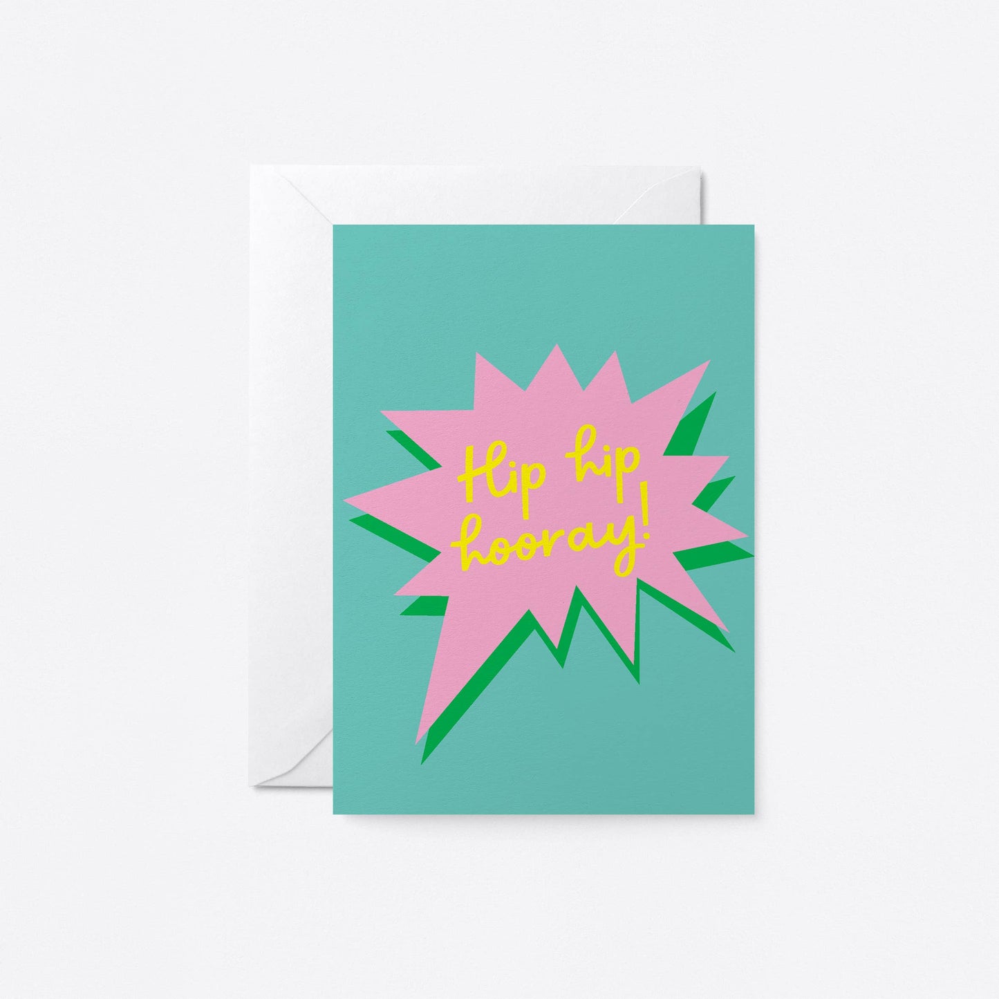 Hip Hip Hooray - Birthday Greeting Card: Cello Free