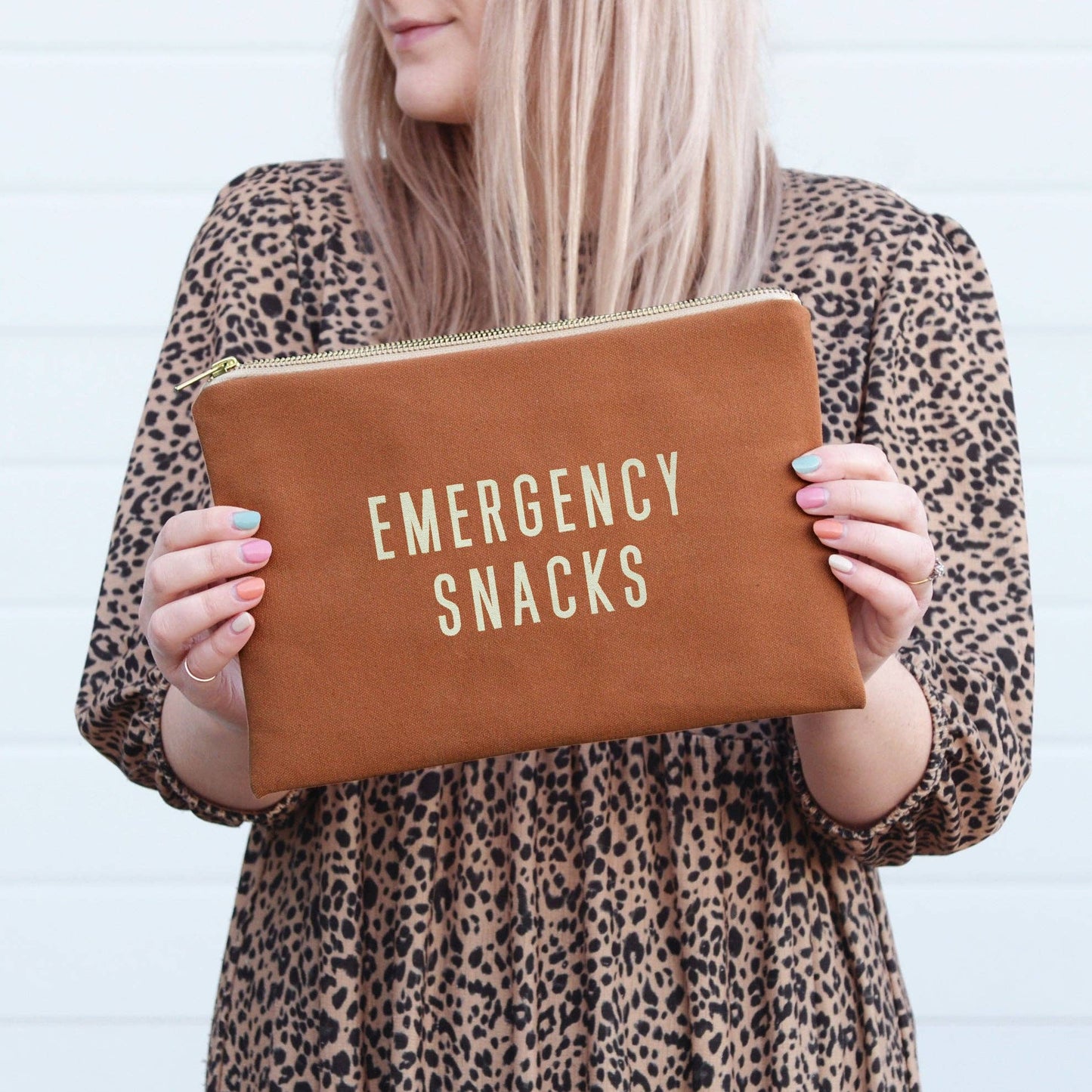 Emergency Snacks | Tan Pouch