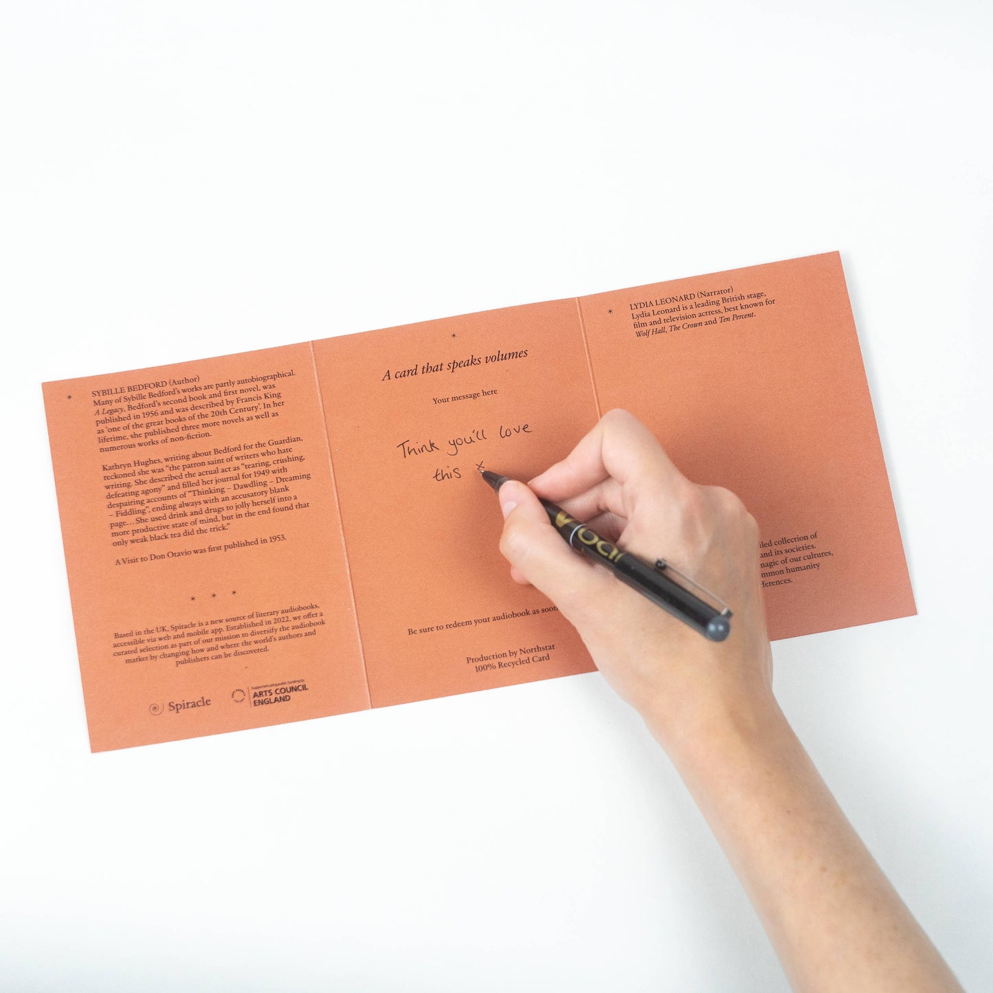 Audiobook In A Card: The Enchanted April