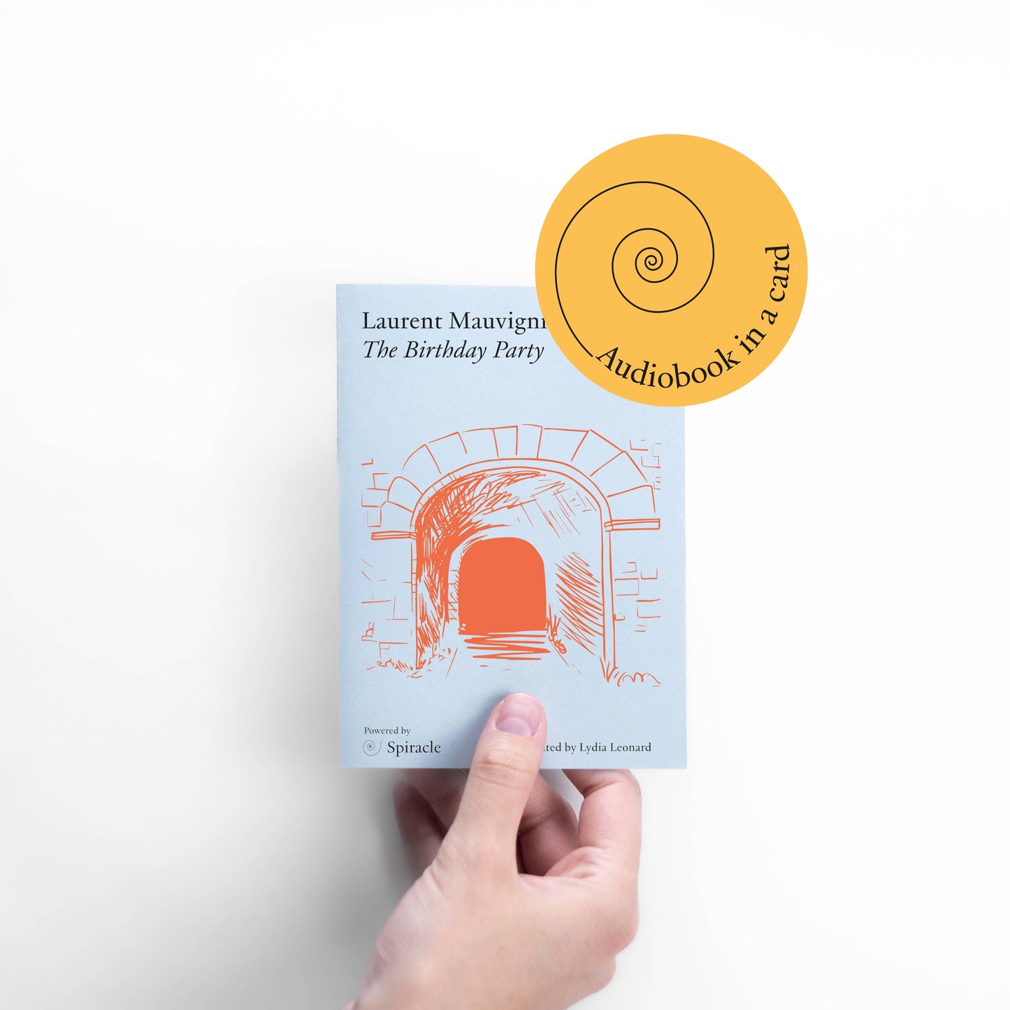 Audiobook in a Card: The Birthday Party by Mauvignier