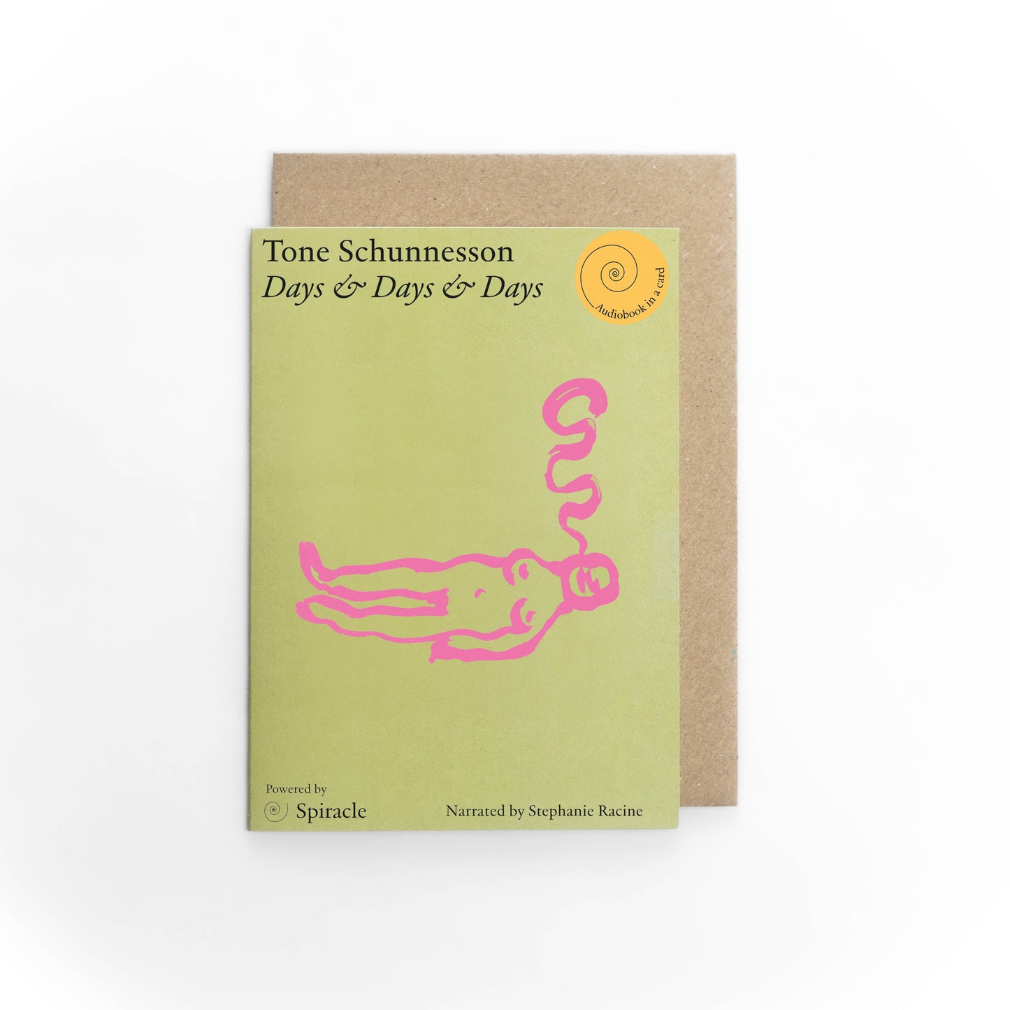 Audiobook In A Card  & Days & Days by Tone Schunnesson