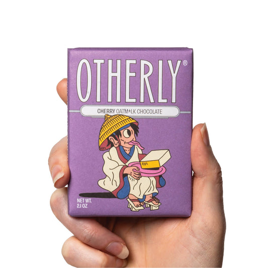 Otherly Cherry Oatm*lk Chocolate Bar 60g | Vegan | Creamy