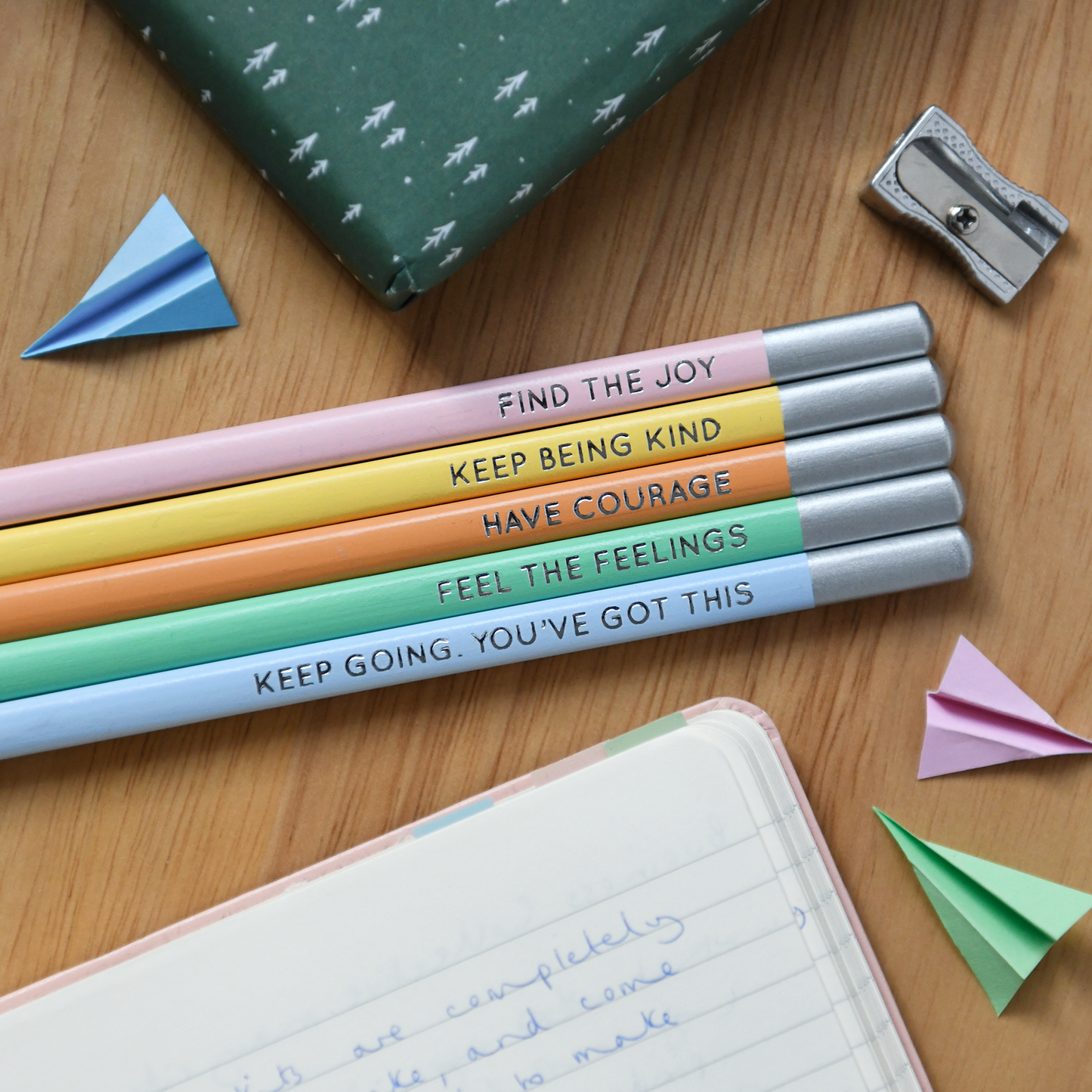 Thank You Teacher Card & Find The Joy Pencil