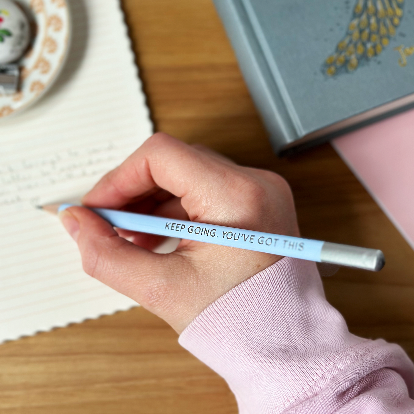 Thank You Teacher Card & Find The Joy Pencil