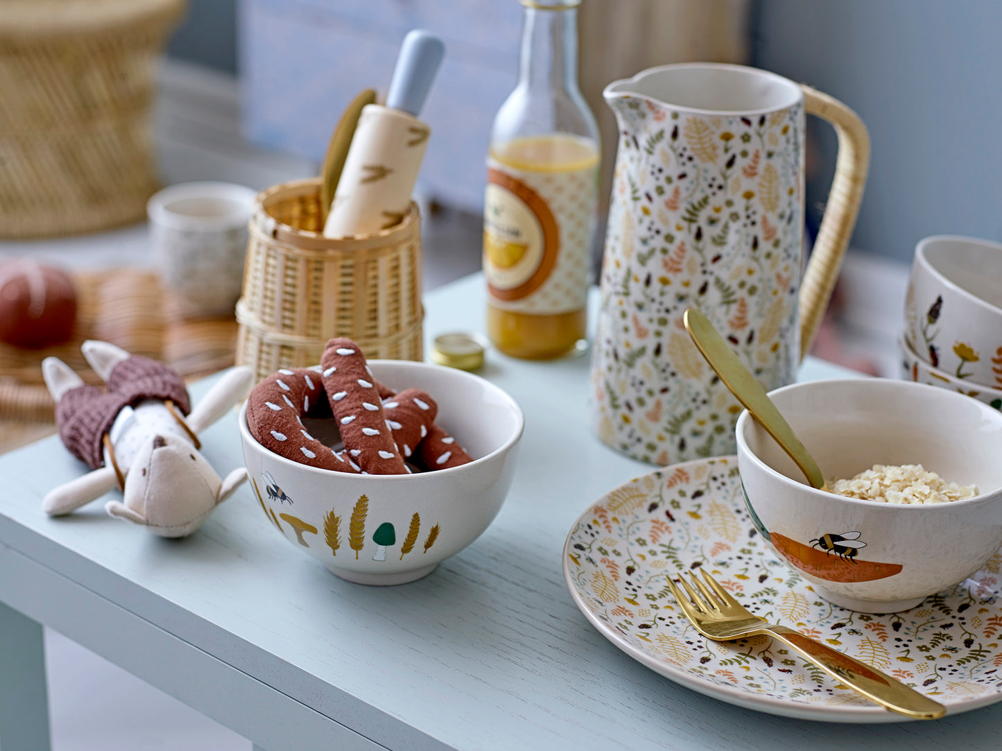Ally Mini Cutlery - Gold