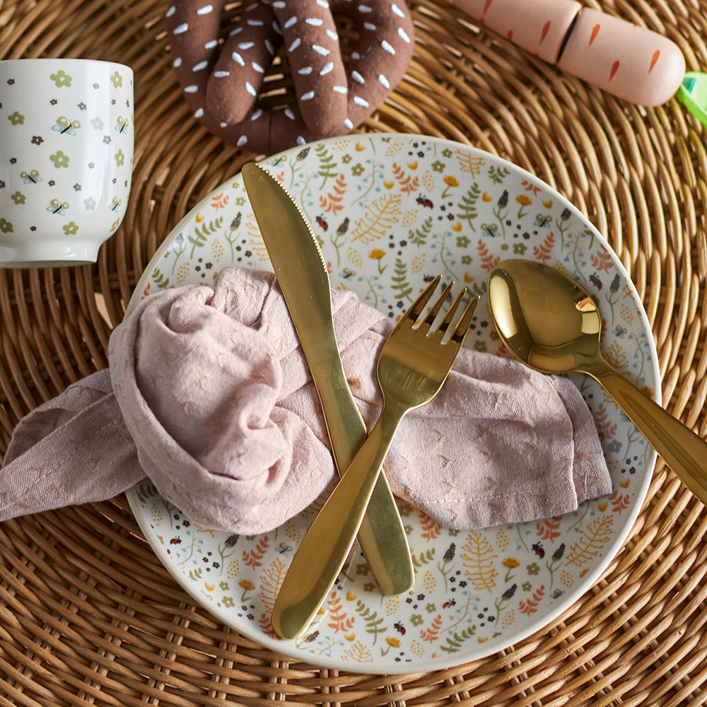 Ally Mini Cutlery - Gold