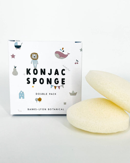 Konjac Sponge | Double Pack