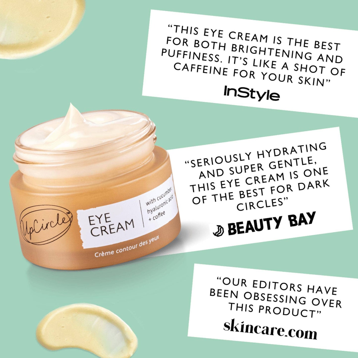 Hydrating Eye Cream with Hyaluronic Acid & Coffee Oil