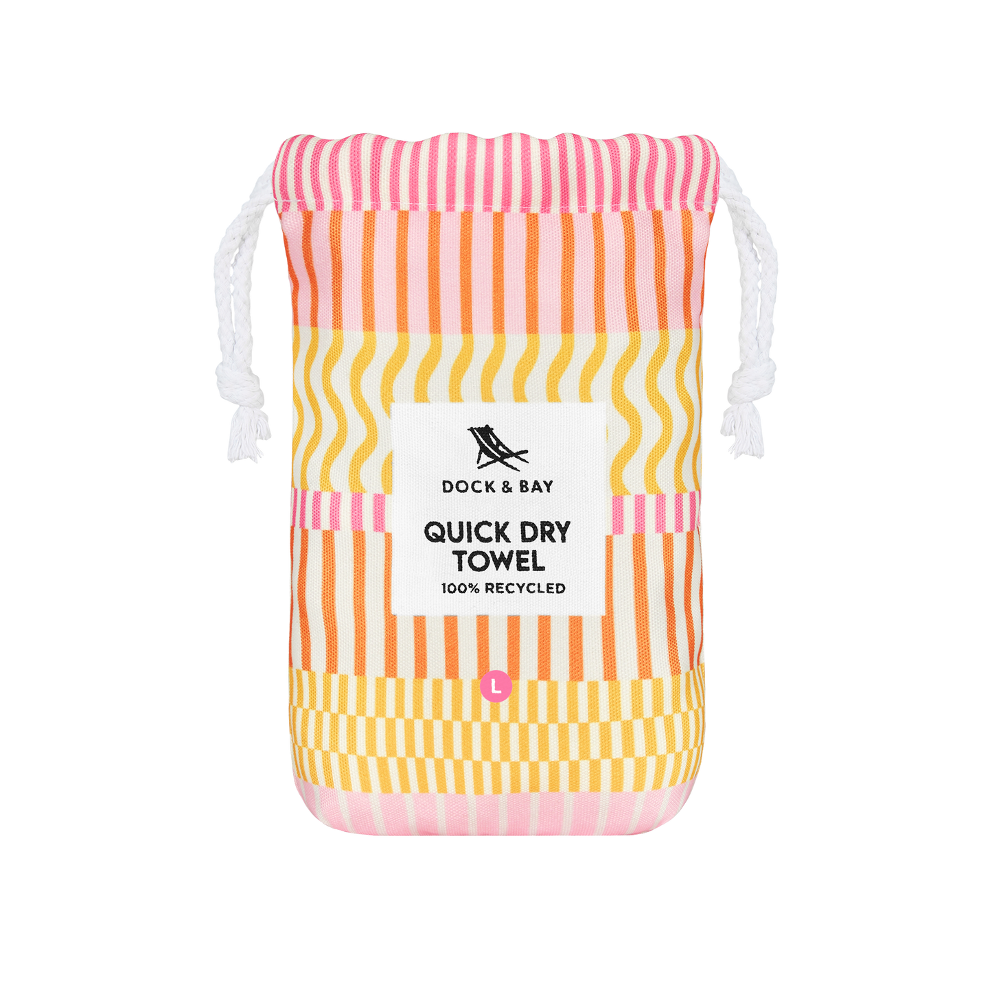 Dock & Bay Quick Dry Towels | Lemonade Waves
