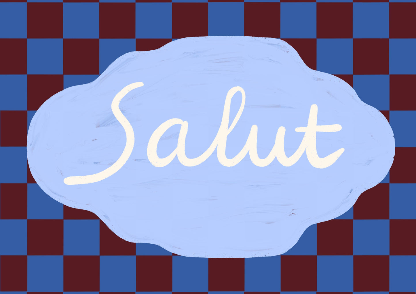 Salut | Art Print or Postcard