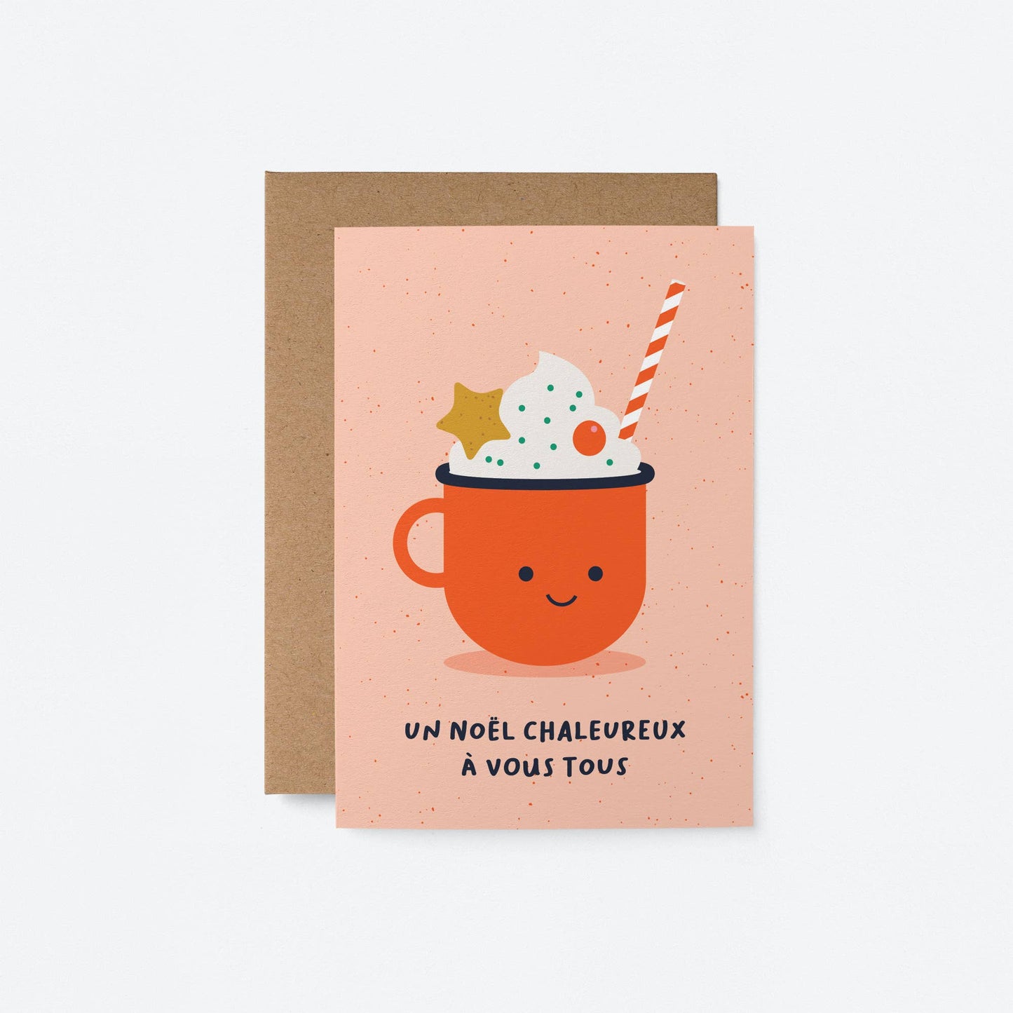 Warm and Cosy Christmas to you all - Greeting Card: Cello free / English