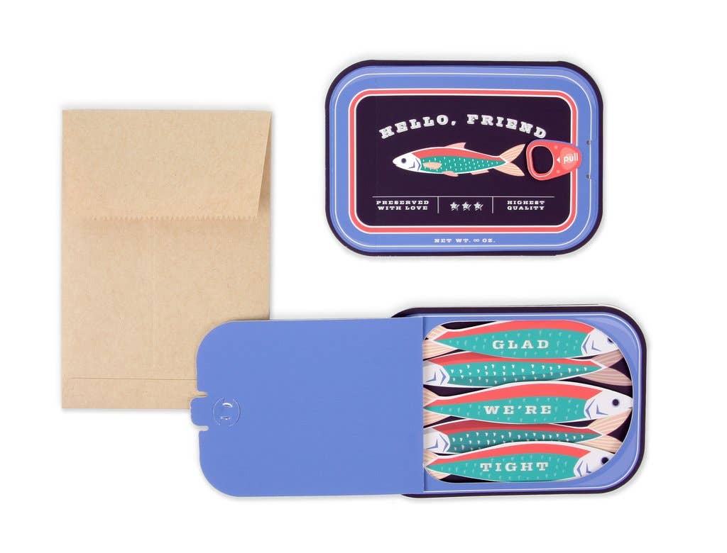 “Sardines” Pop-Up Greeting Card