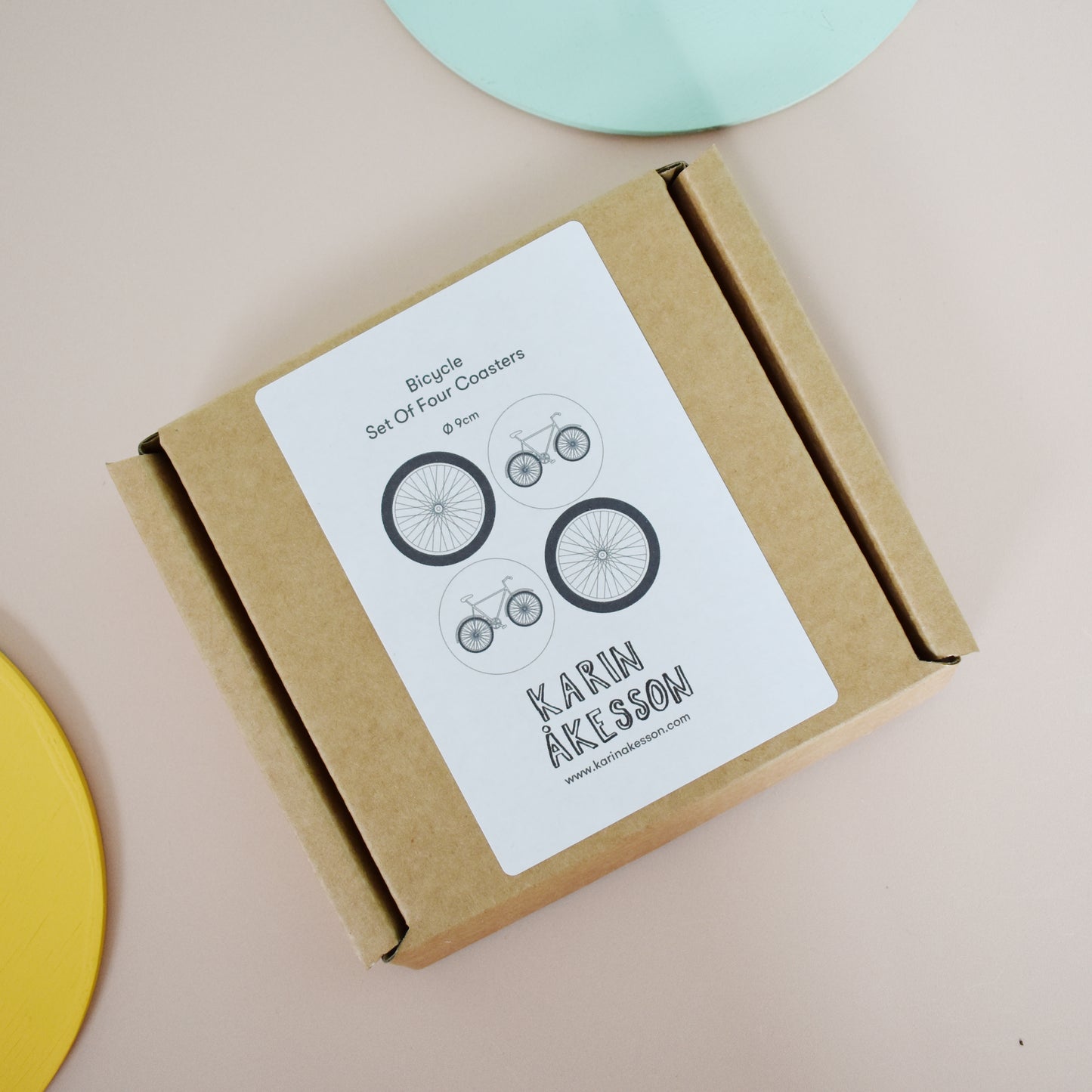 Bicycle Set Of Four Coasters
