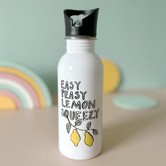 Easy Peasy Lemon Squeezy Water Bottle