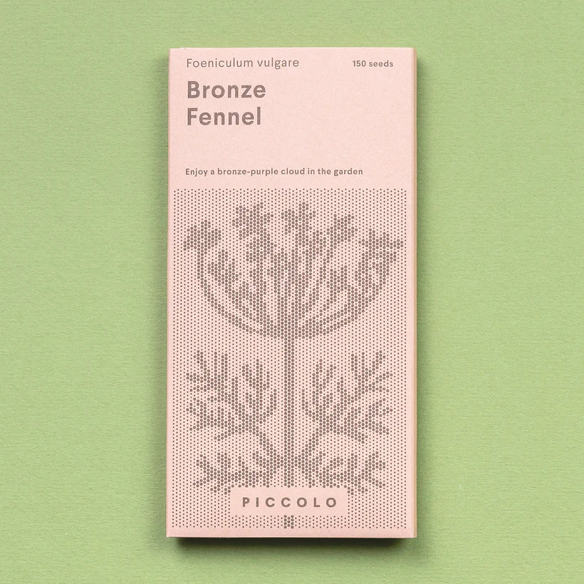 The Every Space Foeniculum Vulgare or Bronze Fennel seed packet of 150 seeds by Piccolo