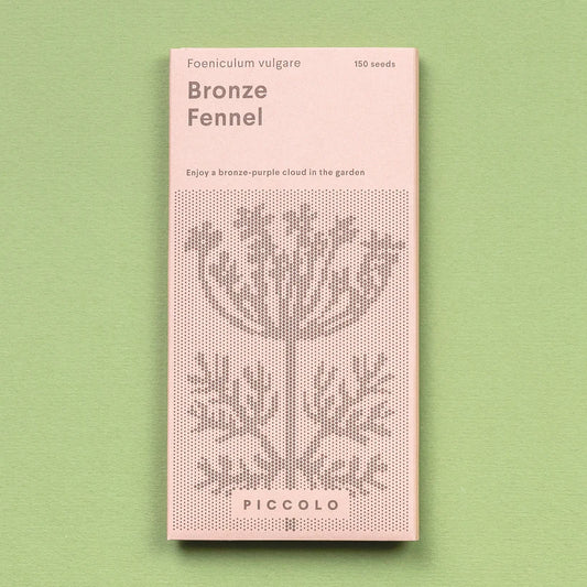 The Every Space Foeniculum Vulgare or Bronze Fennel seed packet of 150 seeds by Piccolo