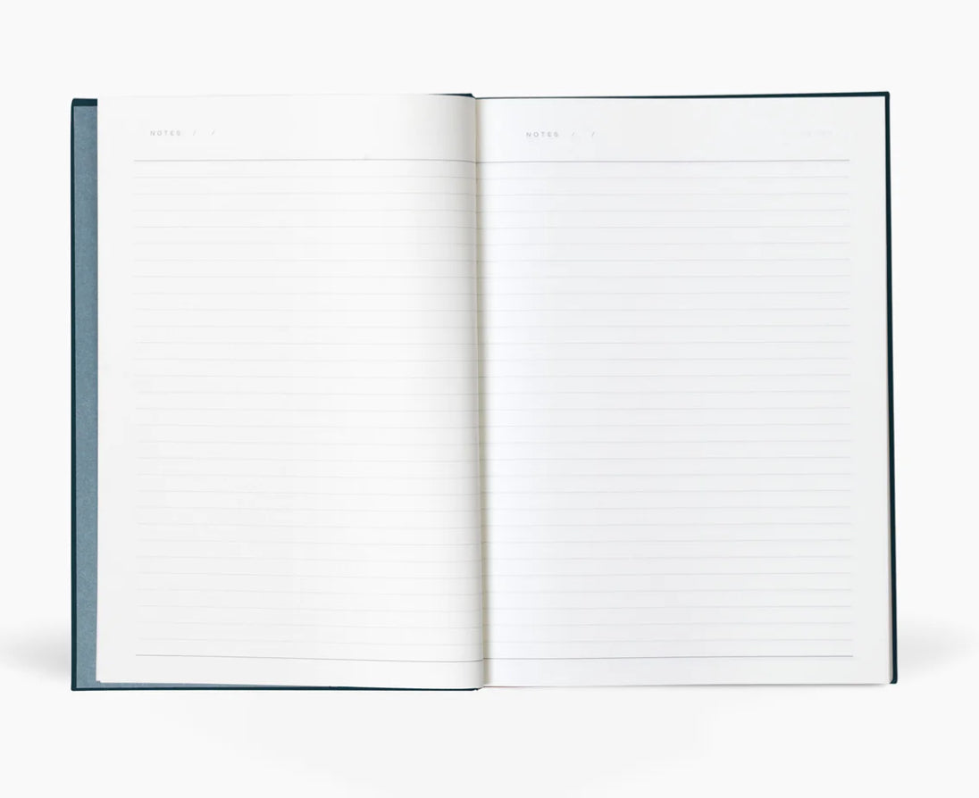 Bea Notebook, Medium in Dark Blue