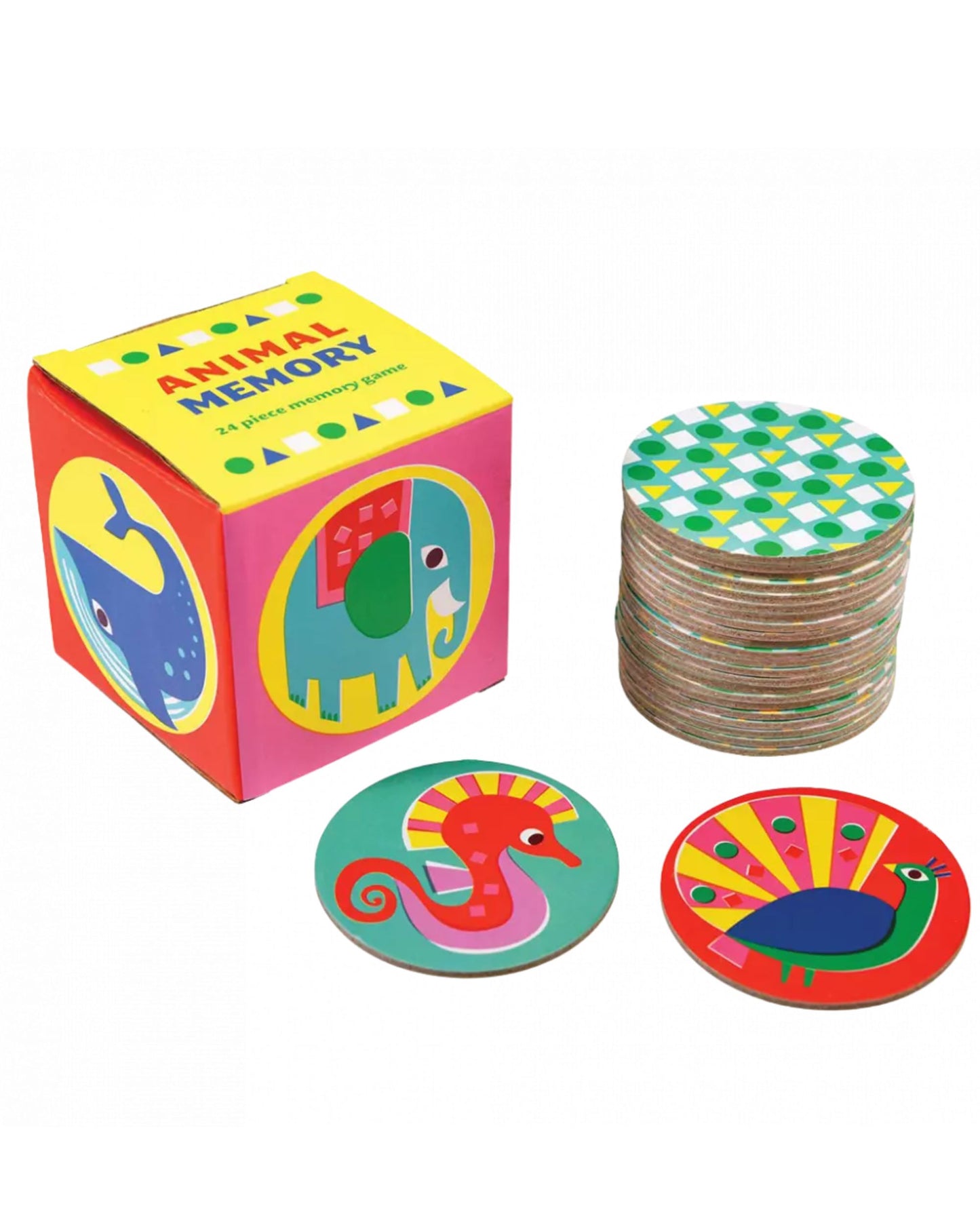 Animal Memory Game (24 pieces)