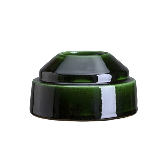 Hoff Candle Holder in Emerald Green. 