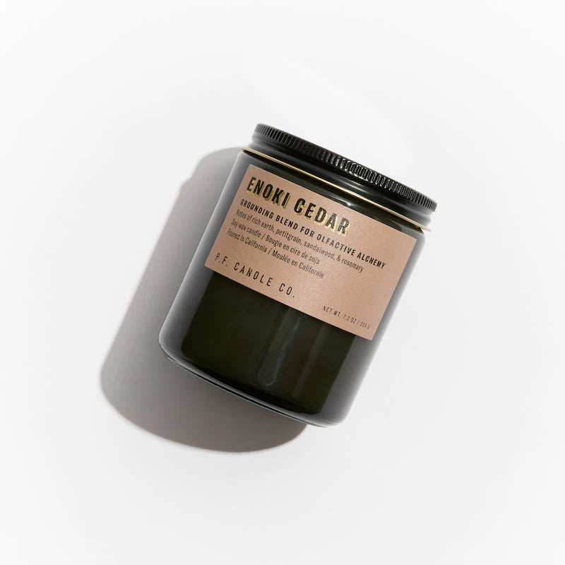 Soy Candle Enoki Cedar