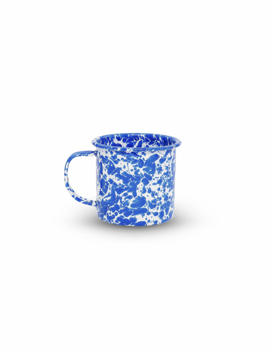 Splatter Enamelware 16 oz Large Mug