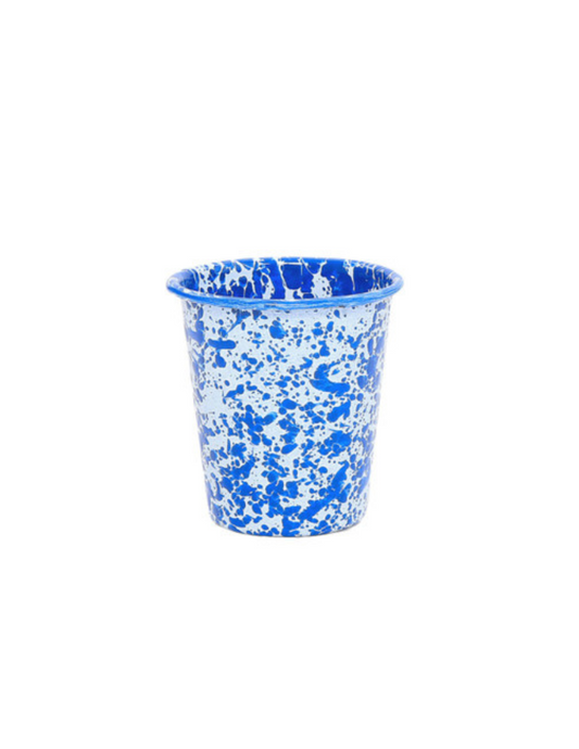 Splatter Enamelware 10 oz Short Tumbler
