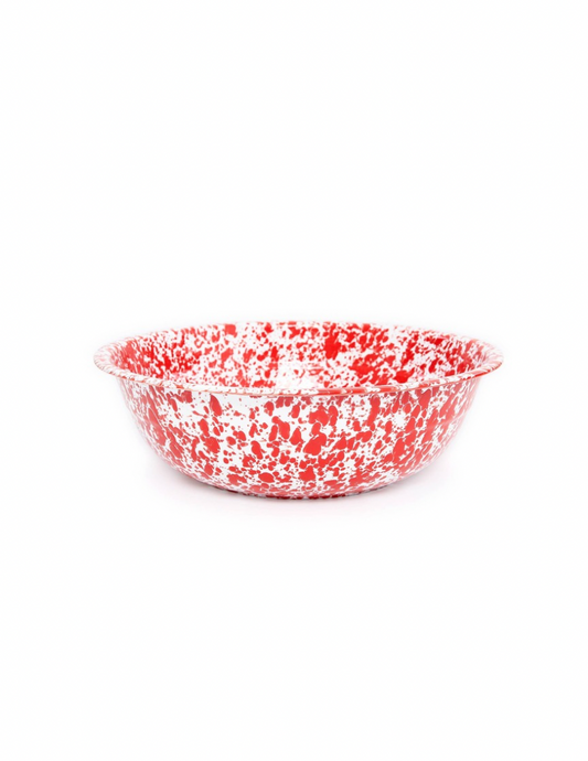 Splatter Enamelware Medium Basin