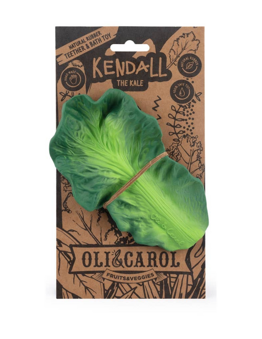 Kendall the Kale | Natural Baby Teether | Oli&Carol