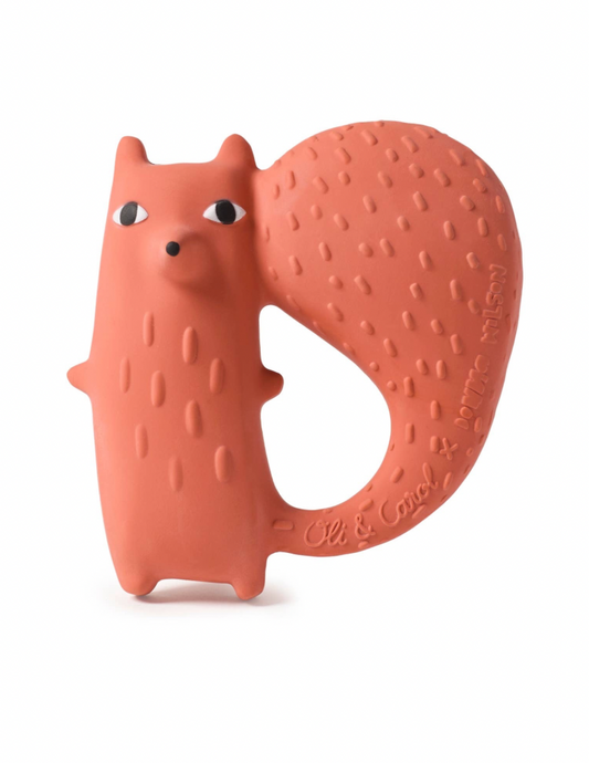 Cyril Squirrel Fox | Natural Baby Teether | Oli&Carol