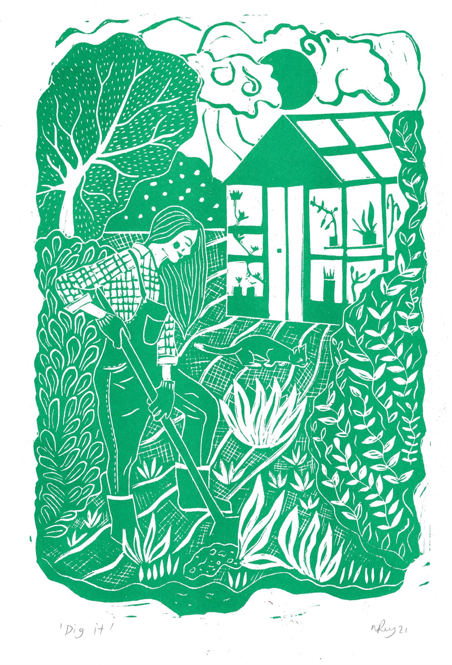 In Her Element | Risoprint