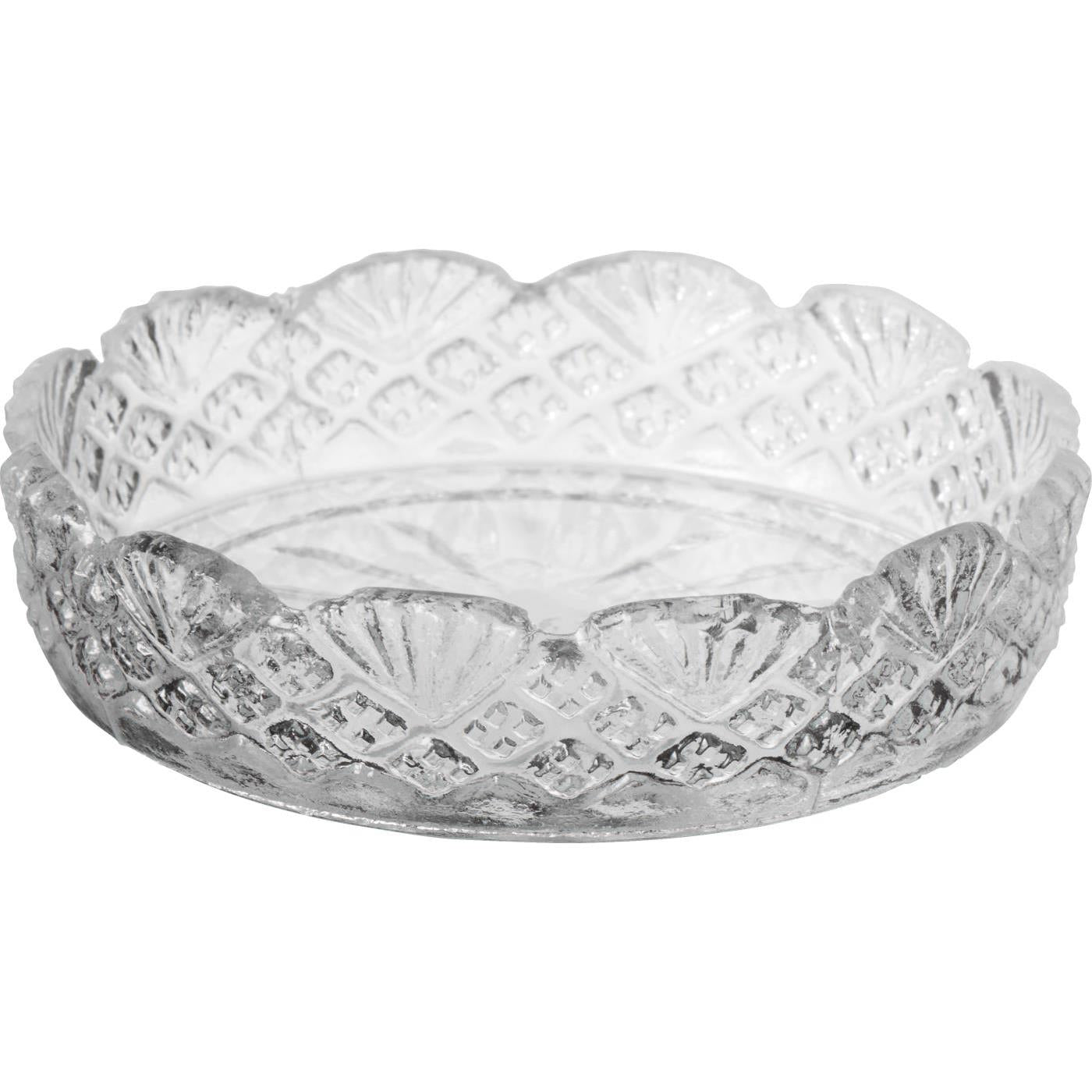Glass Candle Tray