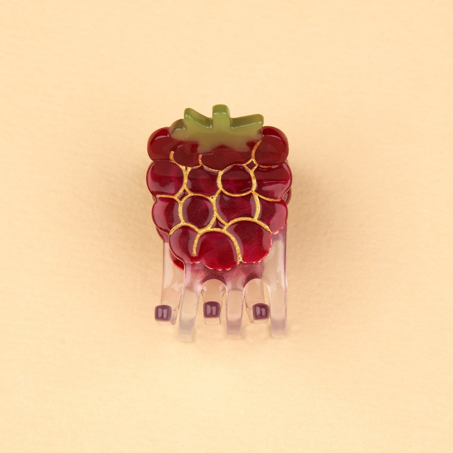 Raspberry Mini Hair Claw
