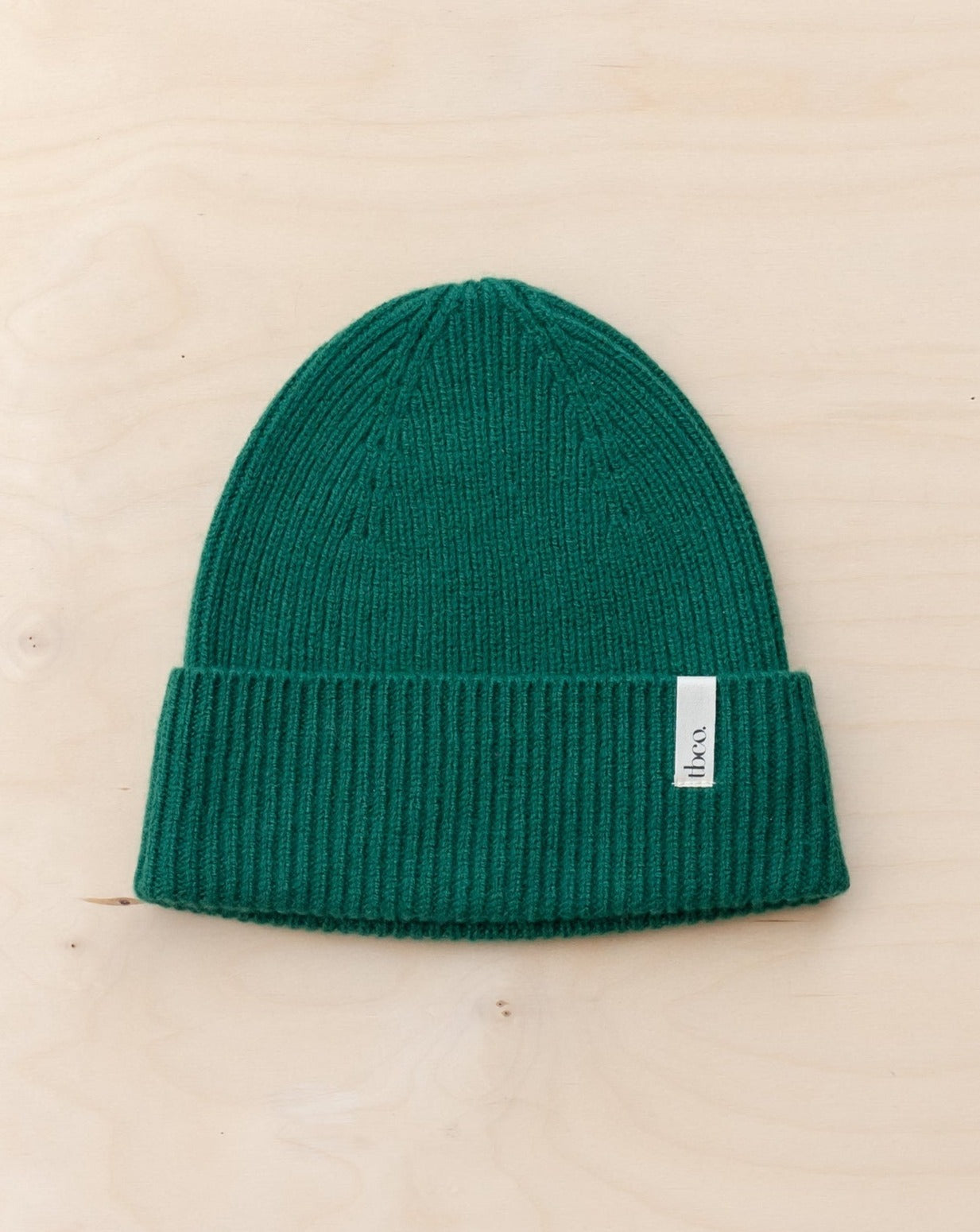 Cashmere & Merino Beanie in Forest