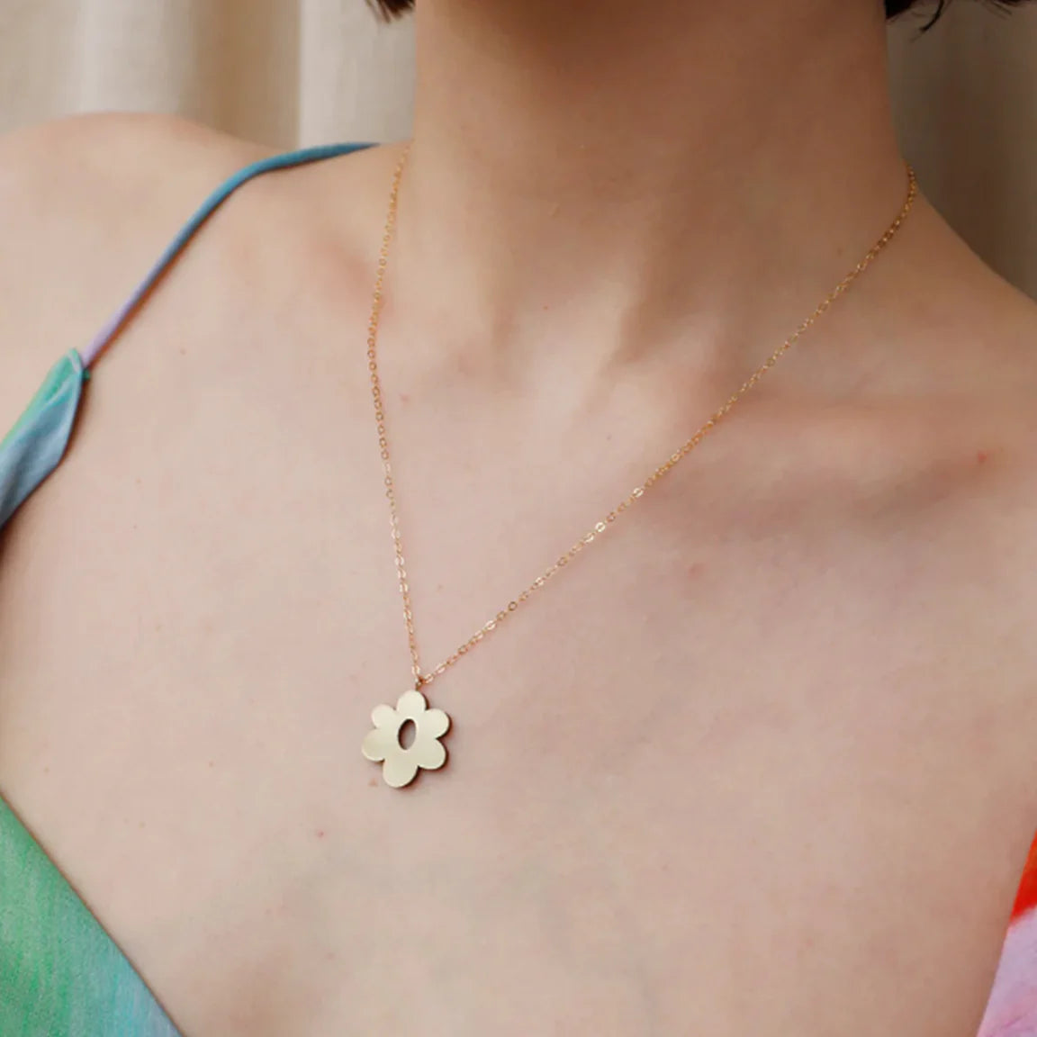 Mia Brass Necklace