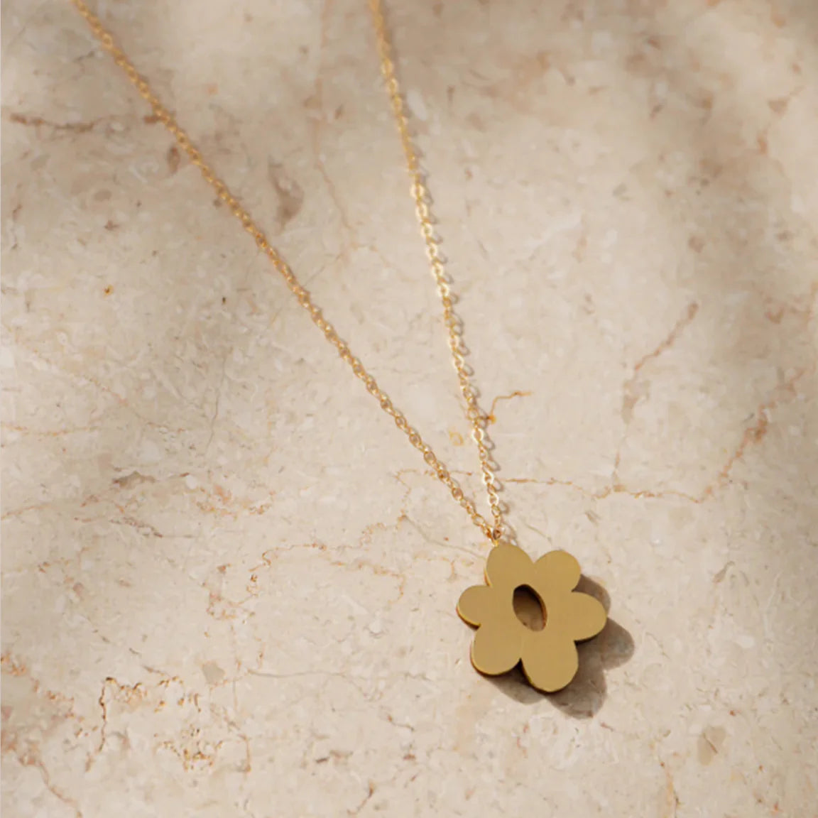 Mia Brass Necklace