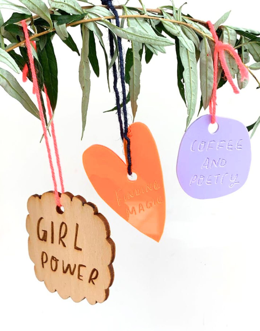 Finding Magic Heart - Handmade Charm