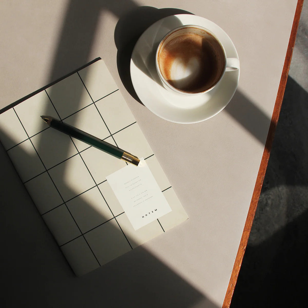 Milo Weekly Planner in Light Grey