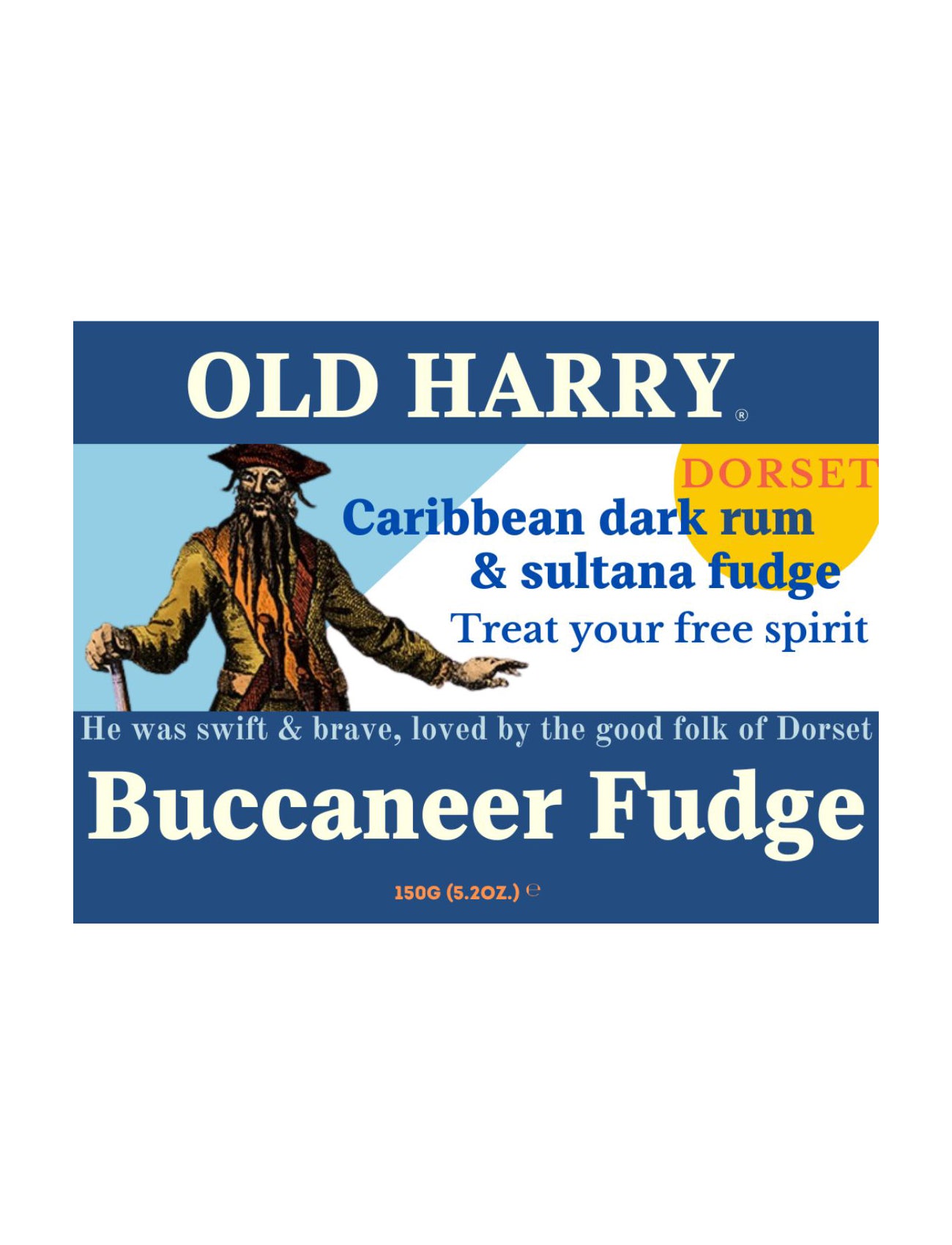 Old Harry Buccaneer Luxury Dorset Artisan Fudge