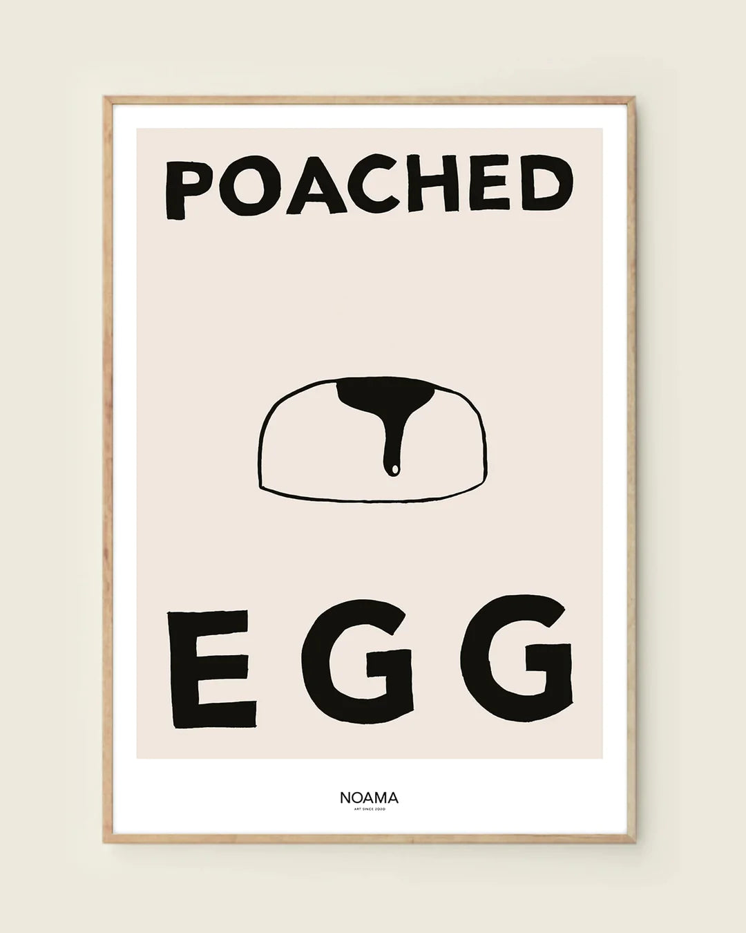 Poached Egg Print