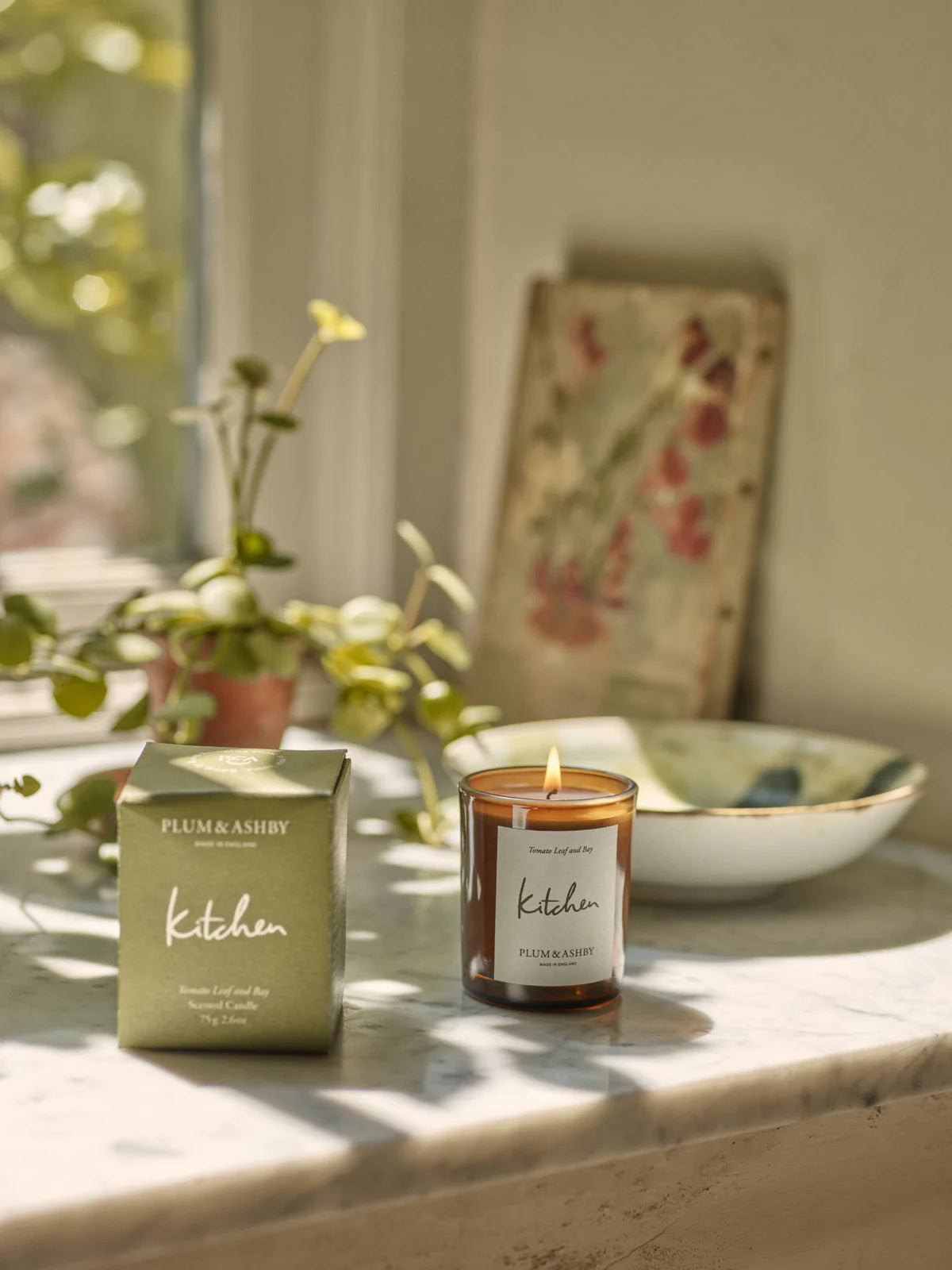 'Kitchen' Candle - Tomato Leaf & Bay