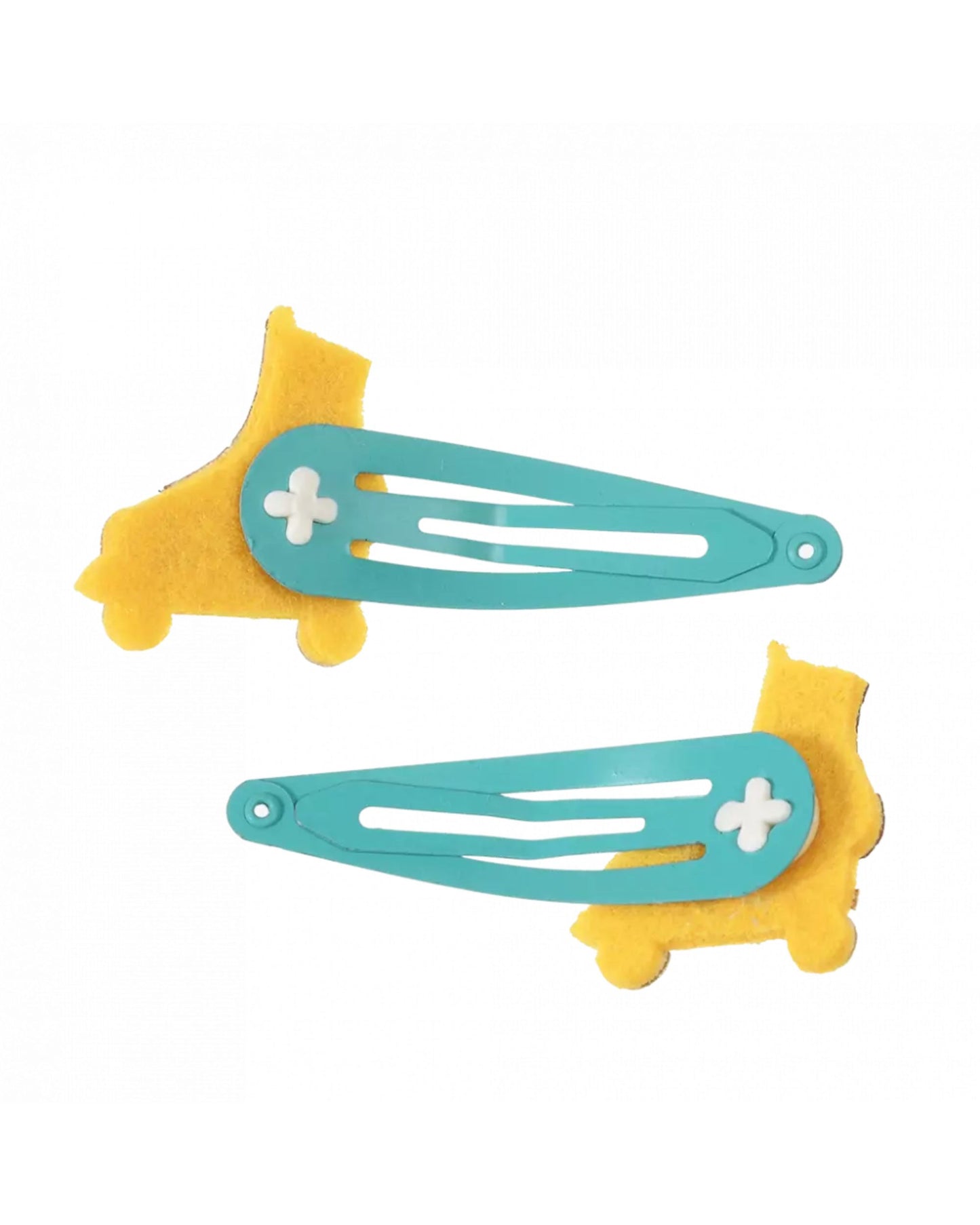 Roller Skate Glitter Hairclips (set of 2)