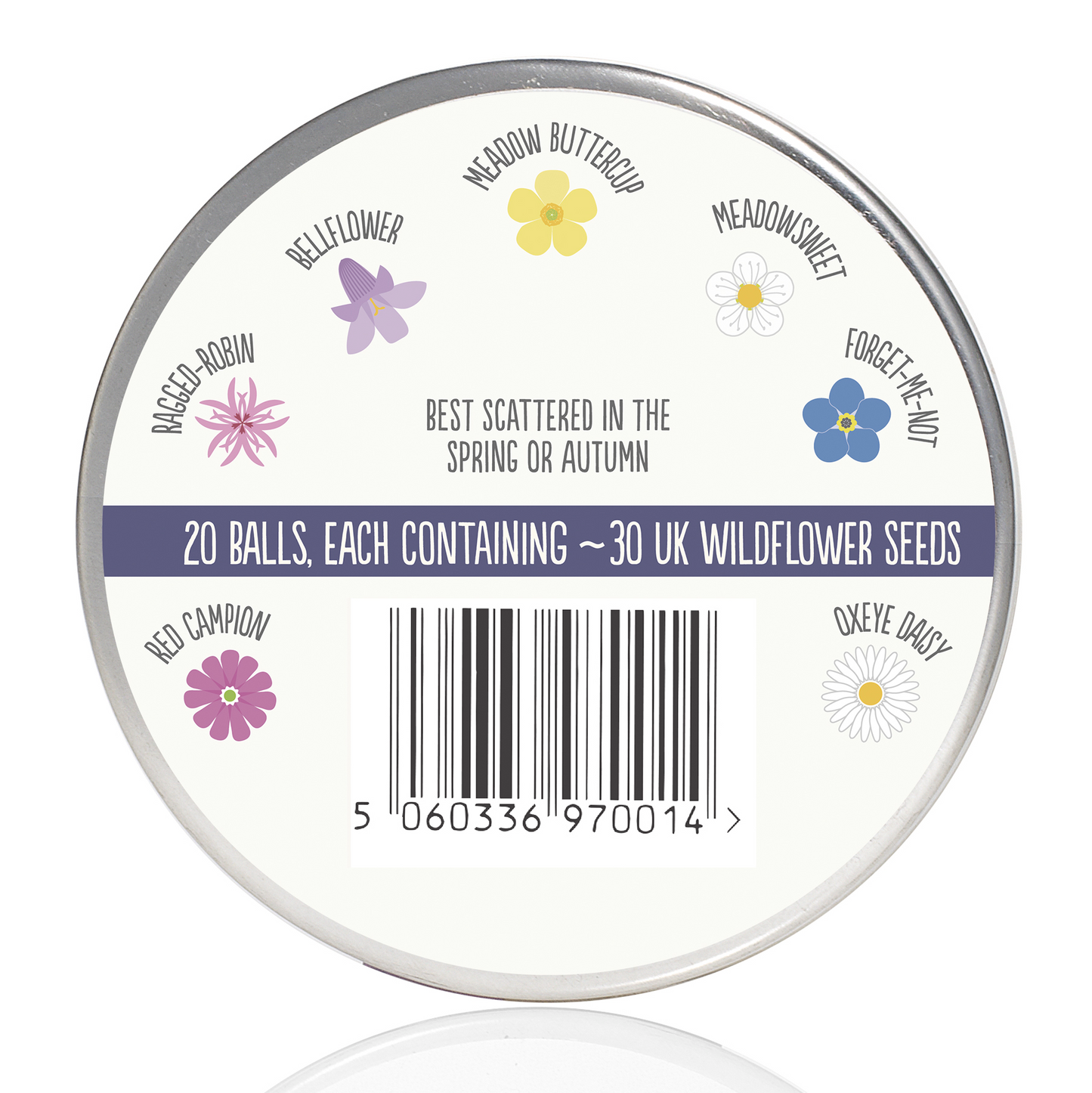 Shade Mix Seed Tin