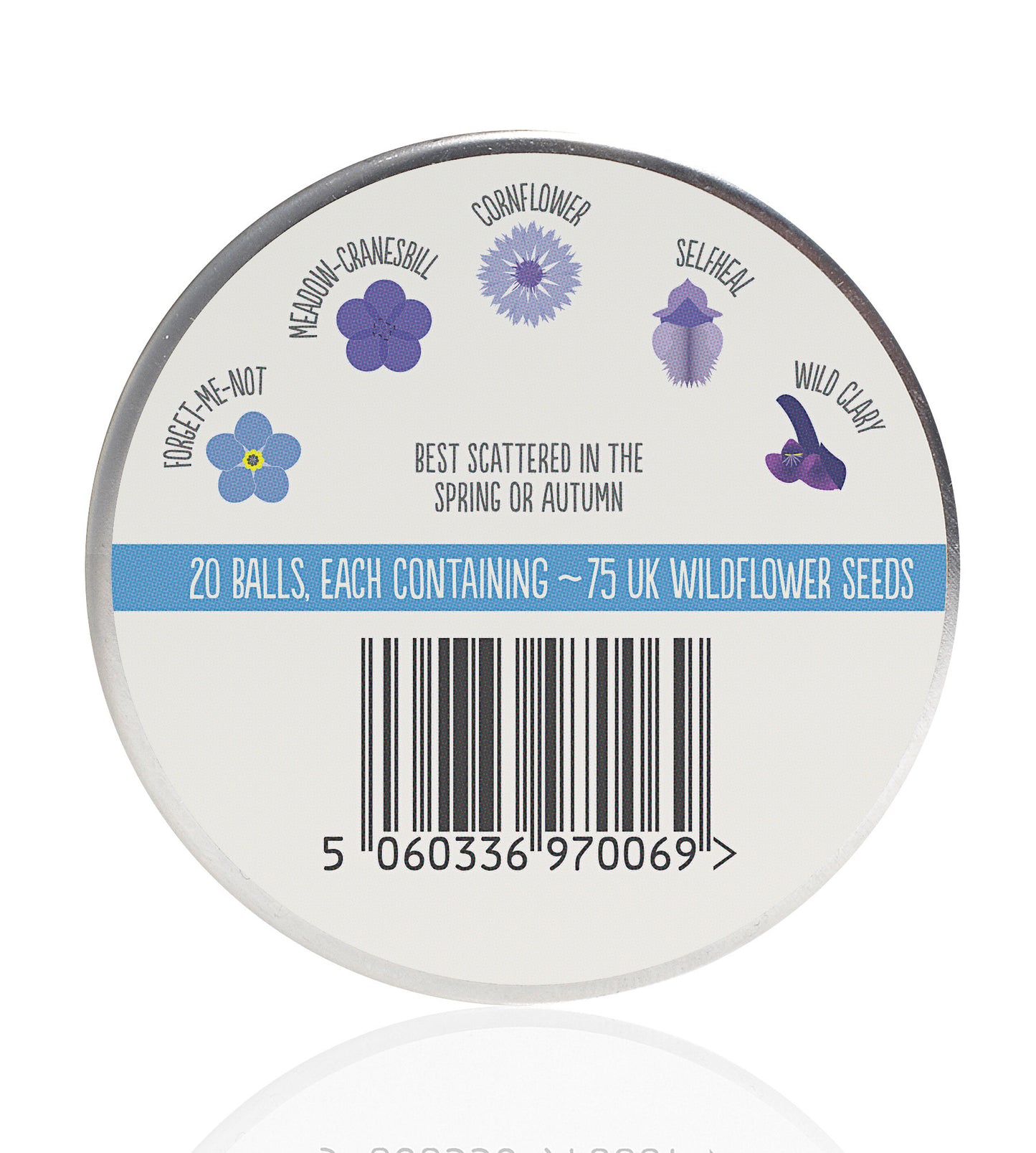 Sky Meadow Mix Seed Tin