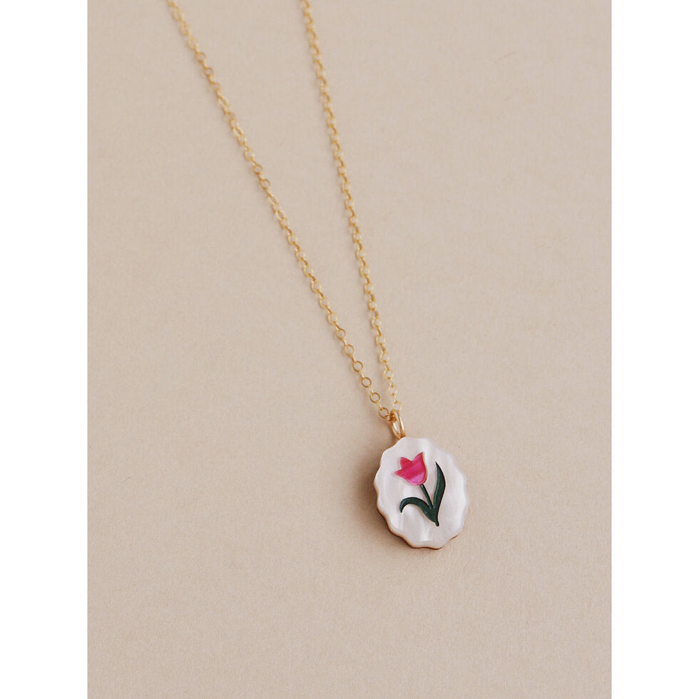 Tulip Charm Necklace